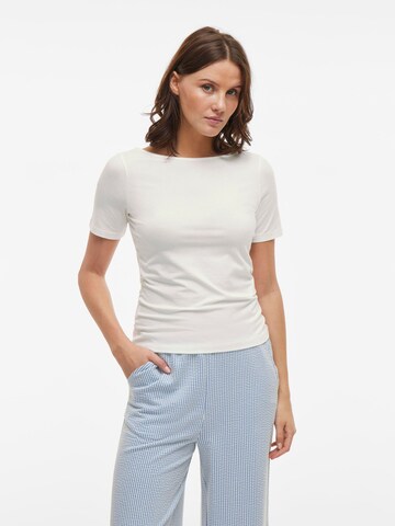 VILA Shirt in Wit: voorkant