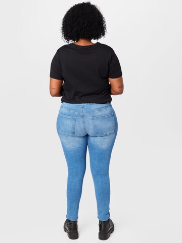 Skinny Jeggings 'Huba' ONLY Carmakoma en bleu