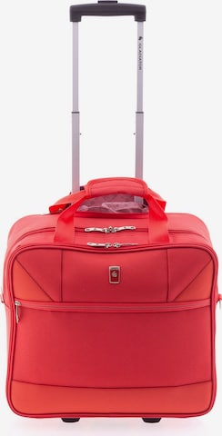 Gladiator Pilotenkoffer '2100' in Rot: Vorderseite