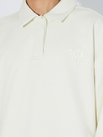 Dr. Denim Sweatshirt 'Brady Collar' in Beige