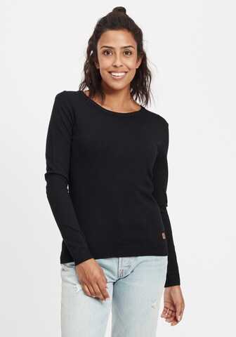 Oxmo Pullover 'Edda' in Schwarz: predná strana