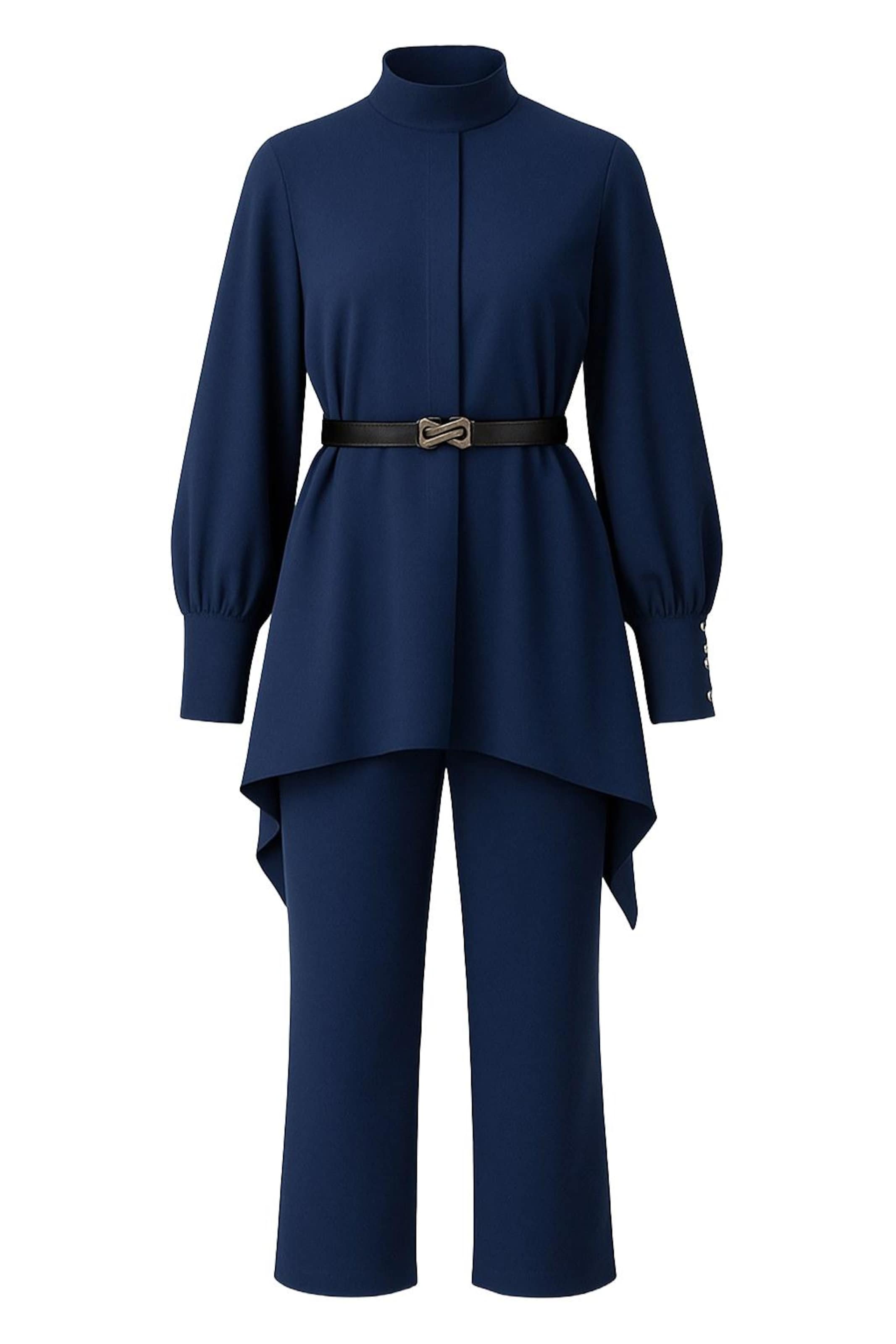 MODAMIHRAM Broekpak in Blauw: voorkant