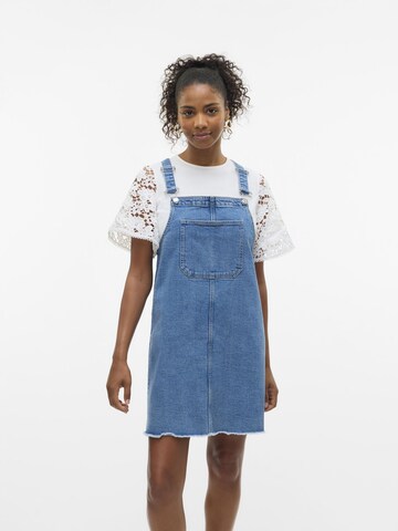VERO MODA Dungaree skirt 'VMKaila' in Blue: front