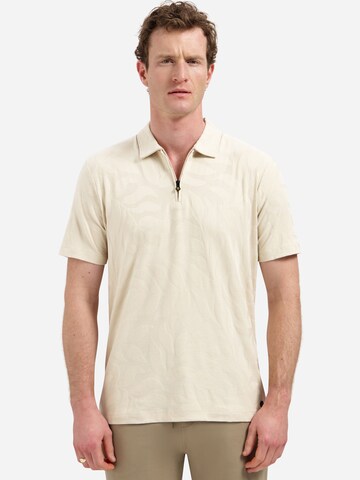 No Excess Poloshirt in Beige: Vorderseite