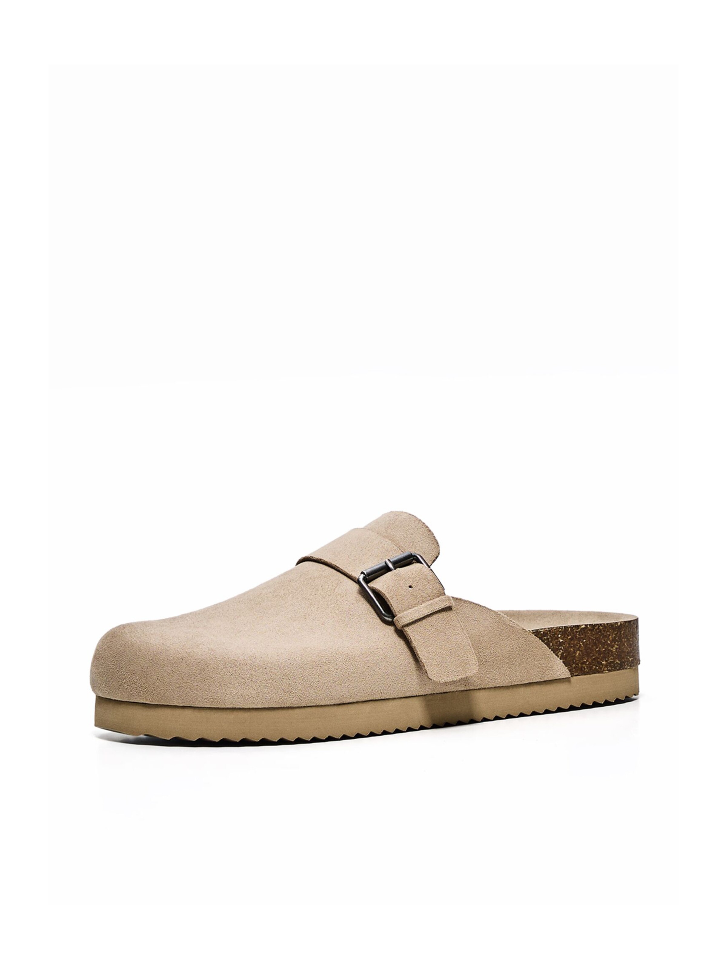 Zoccoletto di Bershka in beige: frontale