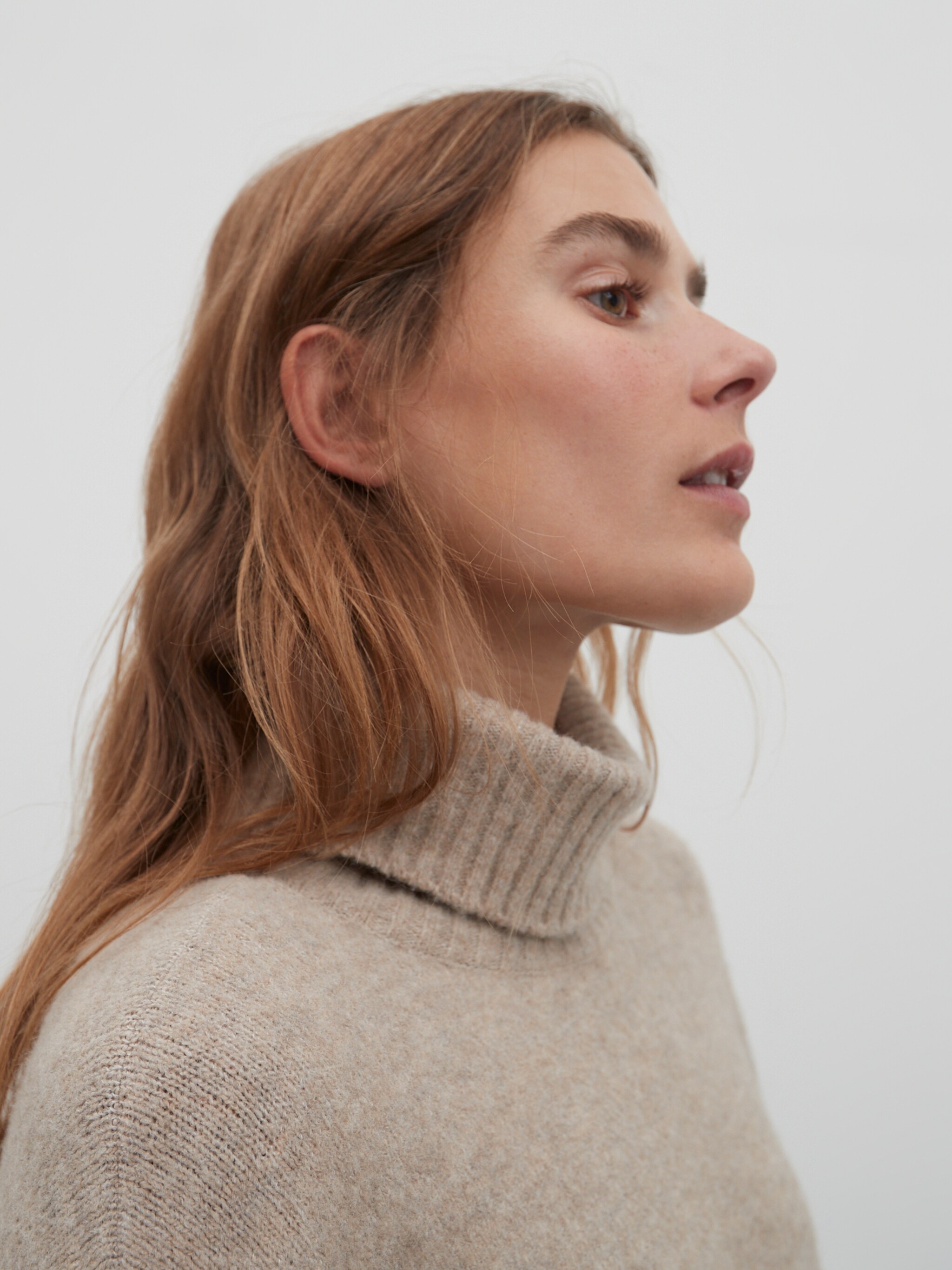 EDITED Produkte Pullover 'Winnie' braunmeliert