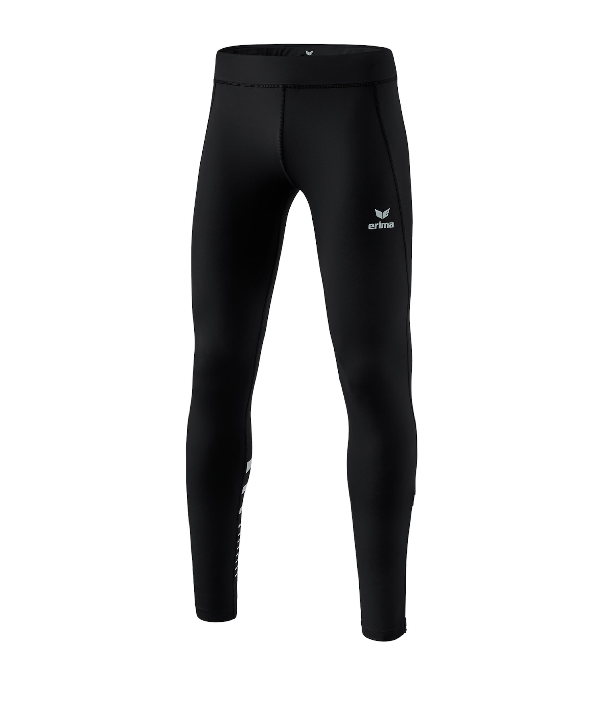 ERIMA Skinny Sporthose in Schwarz: Vorderseite