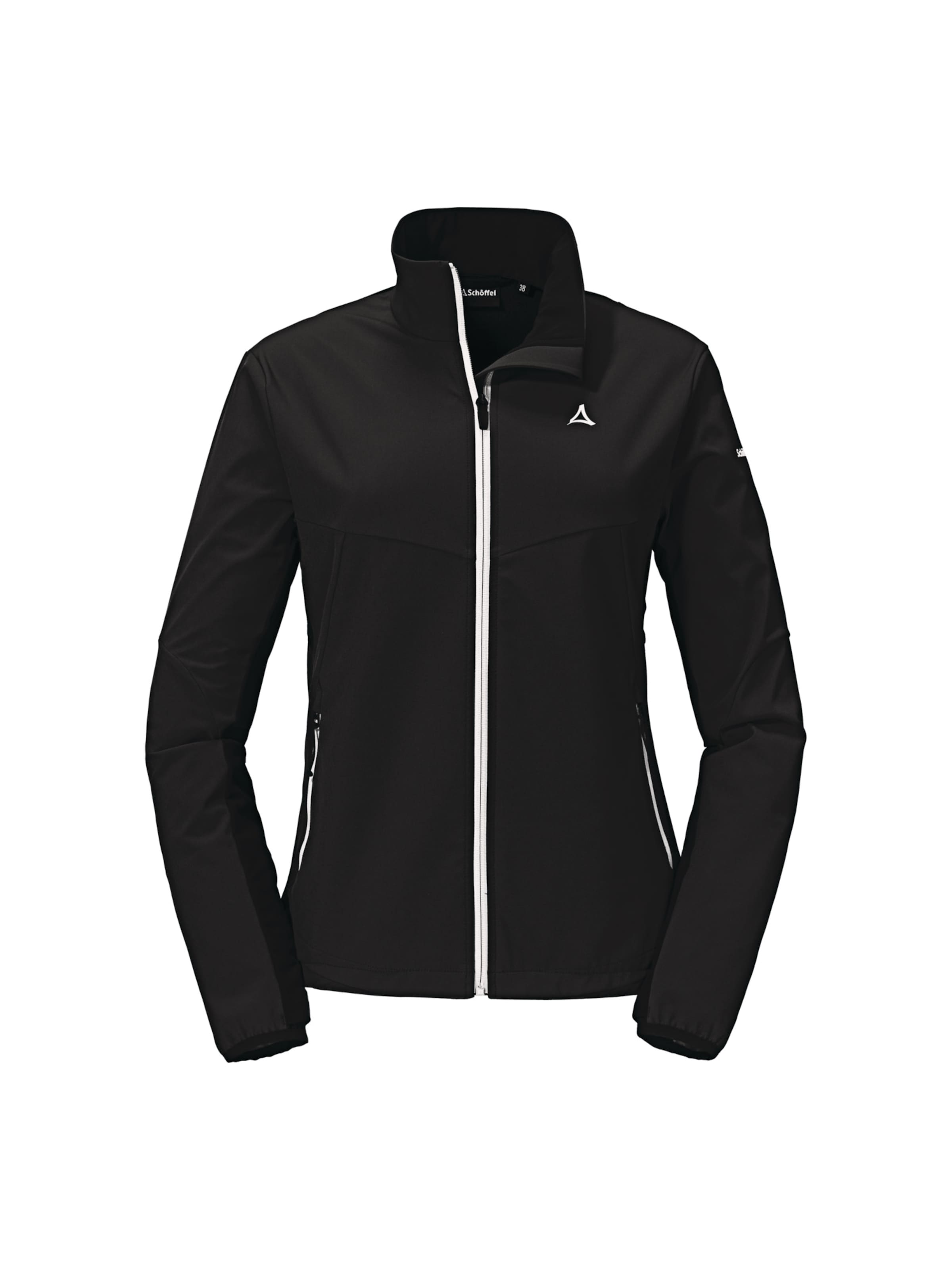 Schöffel Outdoor Jacket 'Rinnen' in Black: front