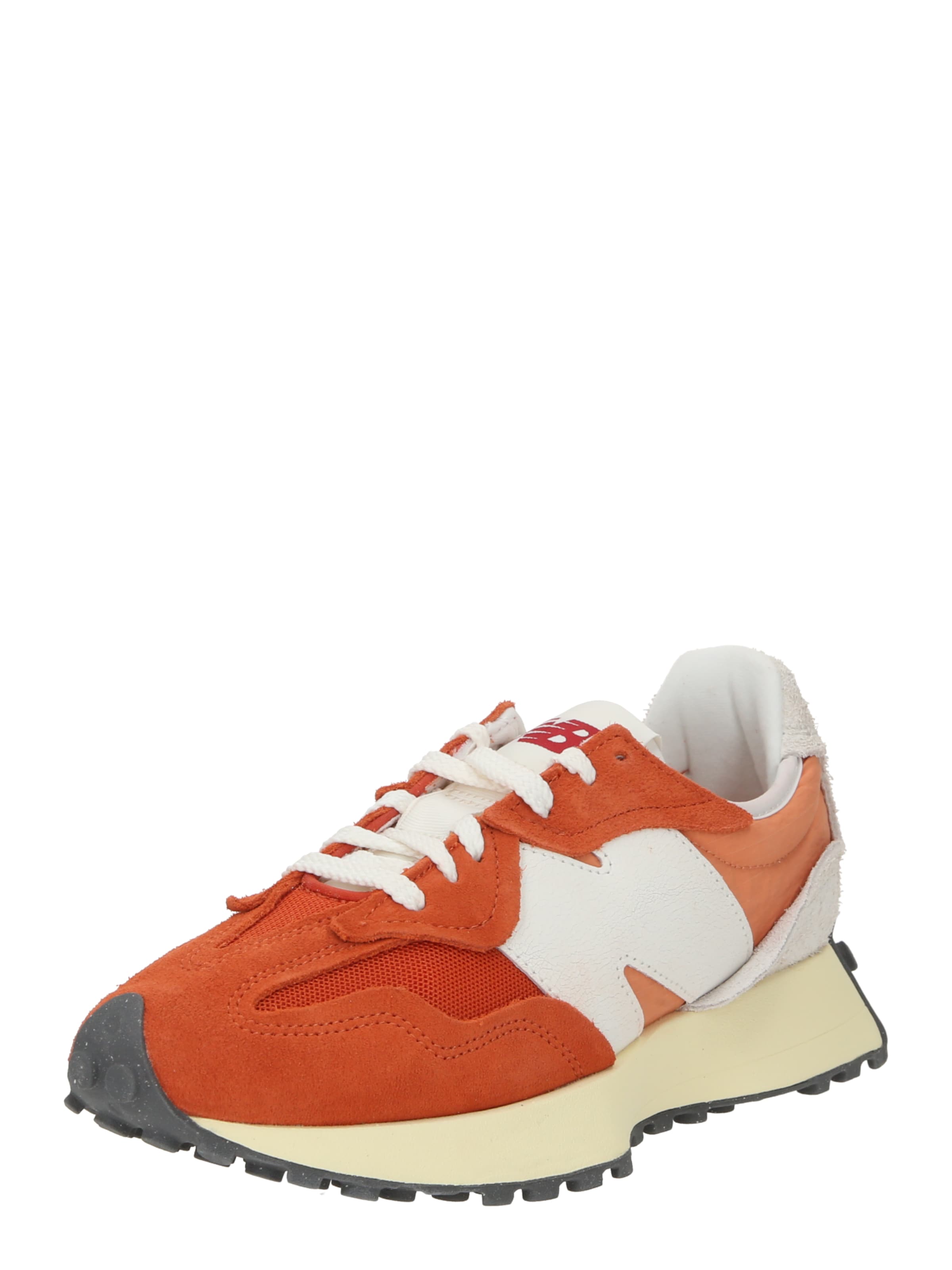 Baskets basses '327' new balance en orange : devant