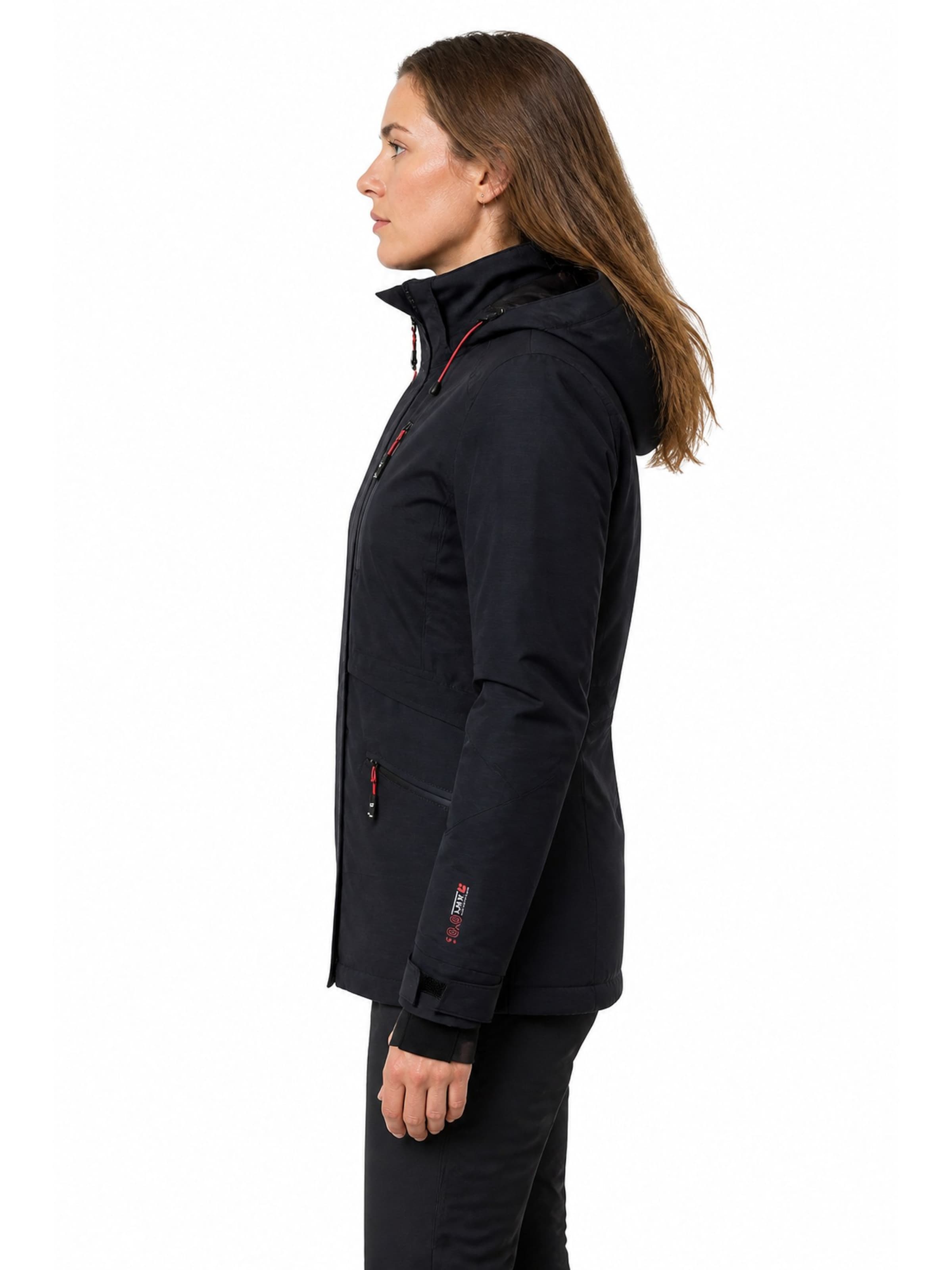 Giacca invernale 'Skijacke KSW 110 WMN SKI JCKT Damen Winterjacke, Funktionsjacke' di KILLTEC in nero