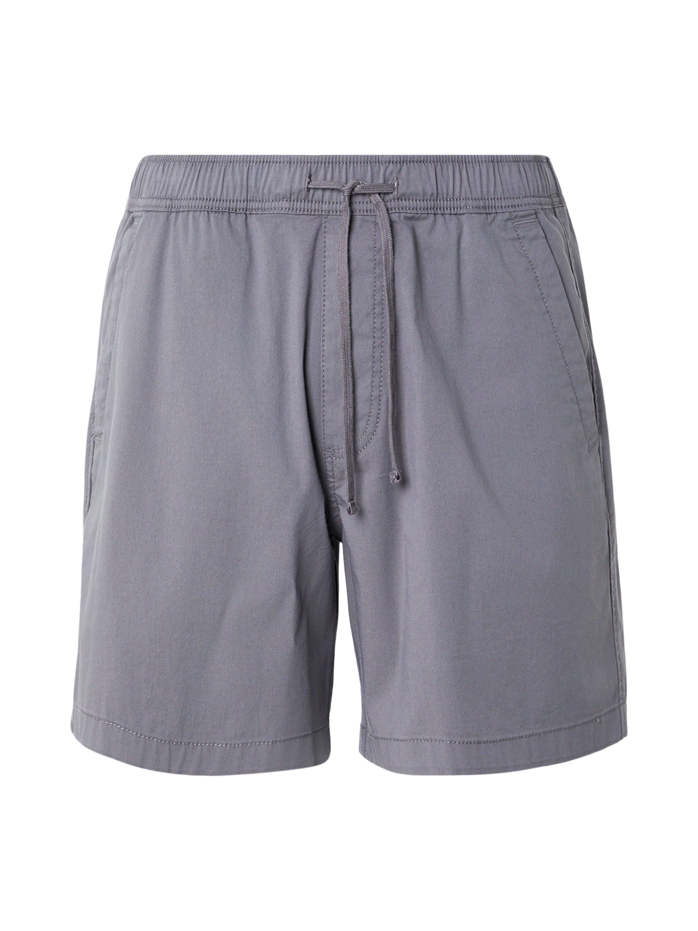 HOLLISTER - Calças em cinzento: frente