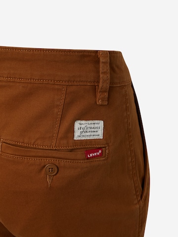 LEVI'S ® Slim fit Chino trousers 'XX Chino Slim Tapered' in Brown