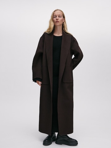 ABOUT YOU x Marie von Behrens Between-Seasons Coat in Brown