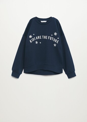 MANGO KIDS Sweatshirt 'Dublinip' in Blauw
