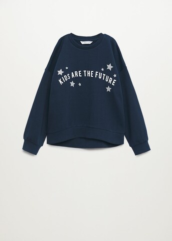 MANGO KIDS Sweatshirt 'Dublinip' in Blau