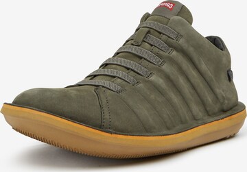 CAMPER Lace-Up Shoes 'Beetle' in Green: front