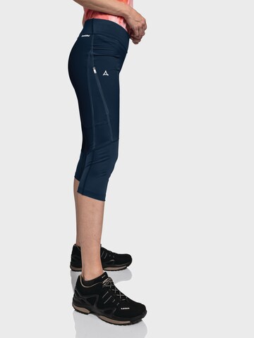 Schöffel Skinny Outdoor trousers 'Hestad' in Blue