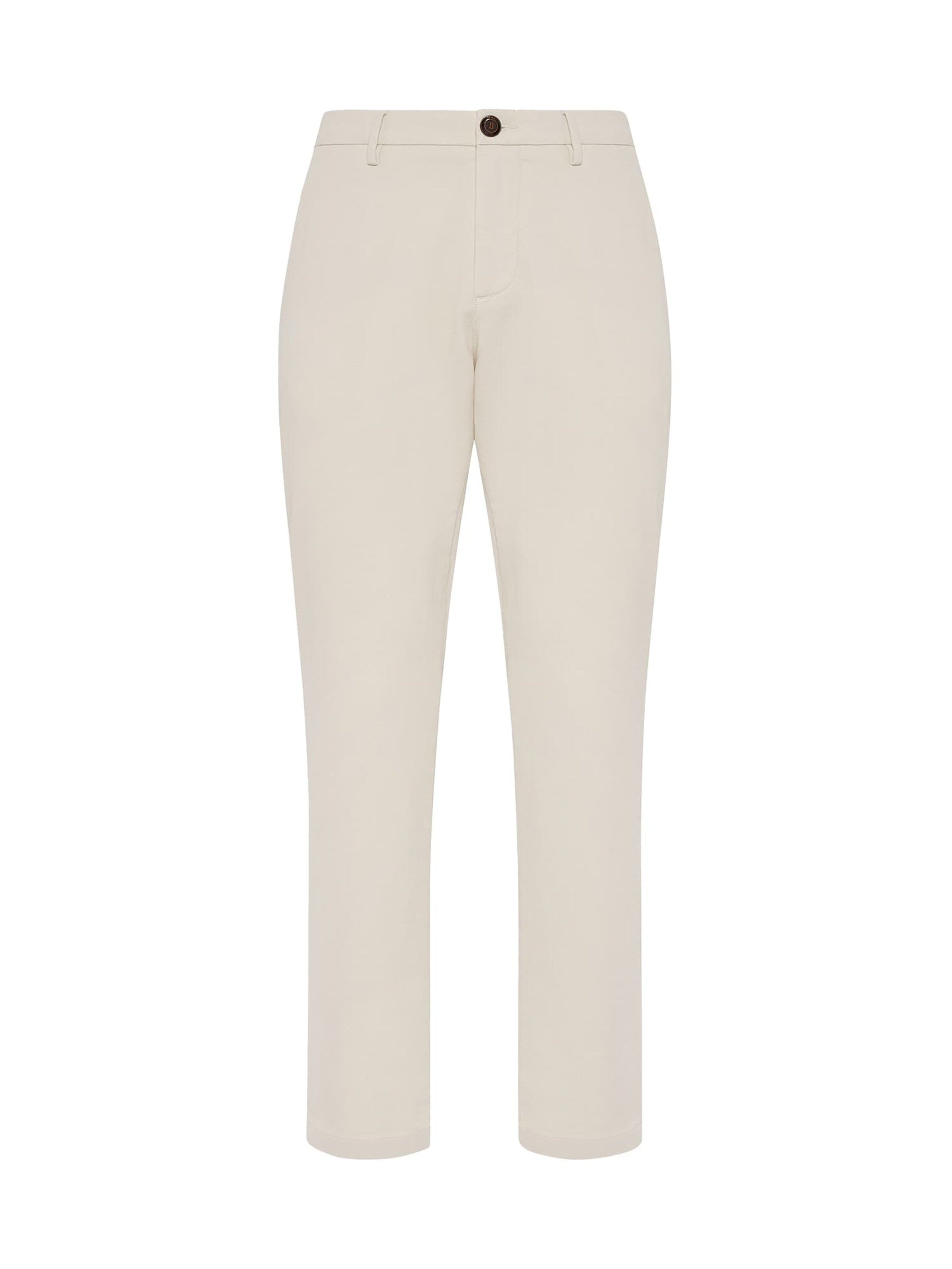 Boggi Milano Slimfit Kalhoty – béžová: přední strana