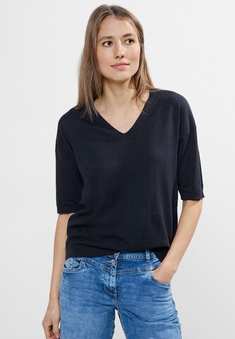 CECIL Sweater in Blue: front