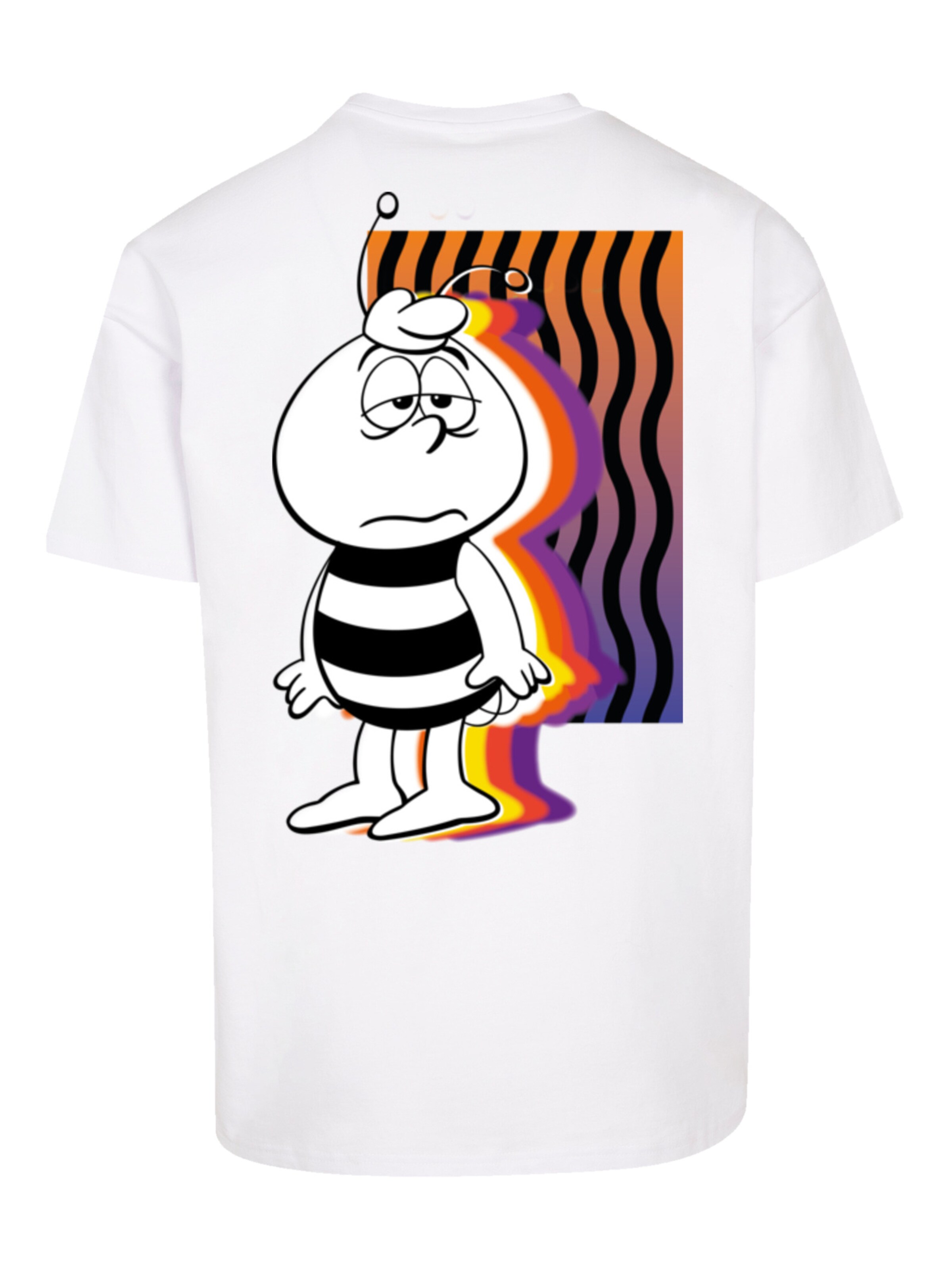 T-Shirt F4NT4STIC en blanc : devant