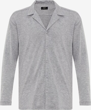 Coupe regular Chemise Antioch en gris : devant