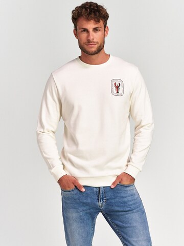 Shiwi Sweatshirt in Wit: voorkant