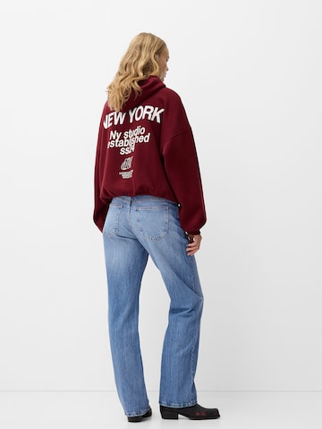 Bershka Regular Jeans in Blauw