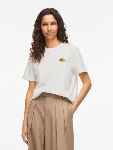 VILA - Camiseta en blanco: frente