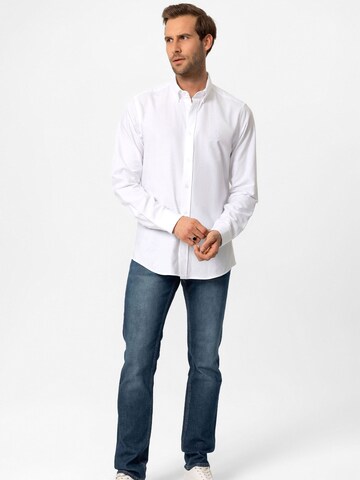 Coupe regular Chemise Dandalo en bleu