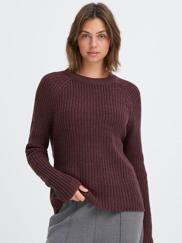 Pull-over ' OXFKANNA ' Oxmo en marron