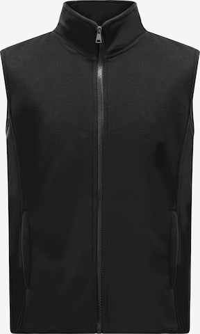 YOUTHUP Vest in Black: front