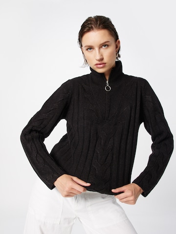 b.young Sweater 'Tinka' in Black: front