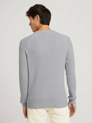 TOM TAILOR Pullover in Grau