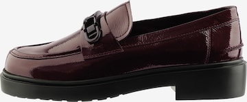 Högl Mocassins ' TOMMY ' in Rood: voorkant