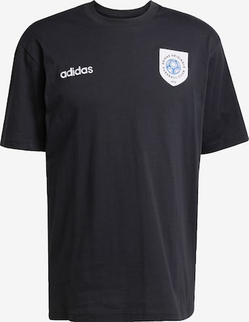 ADIDAS ORIGINALS - Camiseta en negro: frente