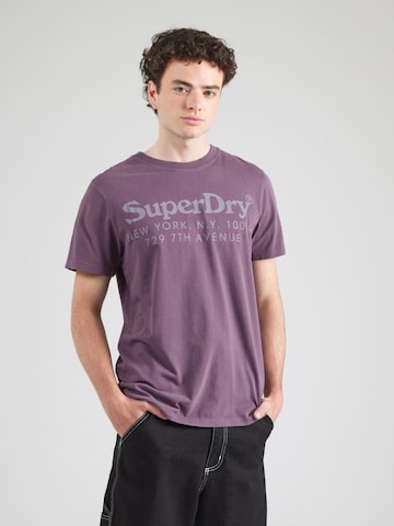 Superdry Bluser & t-shirts 'VENUE' i lilla: forside