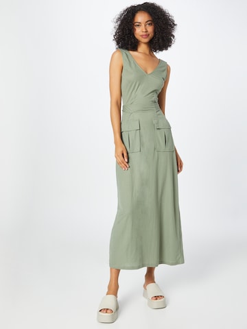 Robe d’été Warehouse en vert : devant