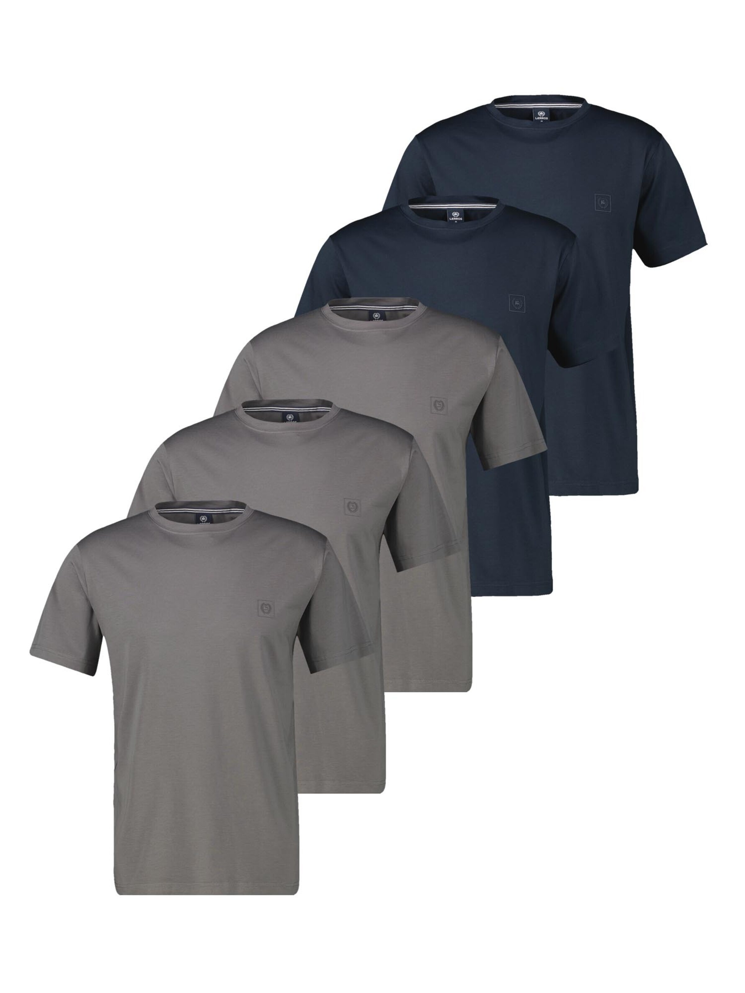 LERROS Shirt 'Basic' in Blue: front