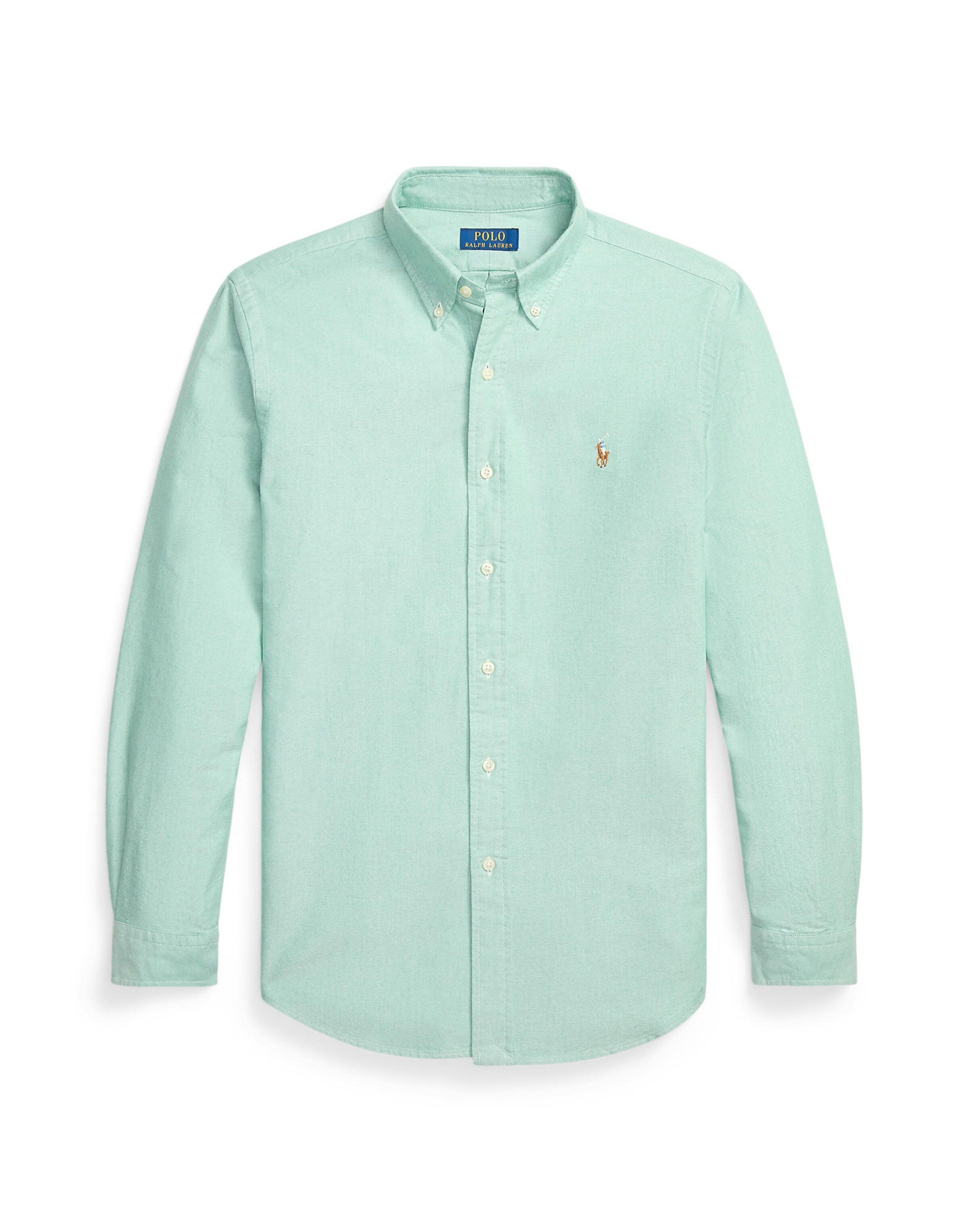 Cămașă de la Polo Ralph Lauren pe verde: față