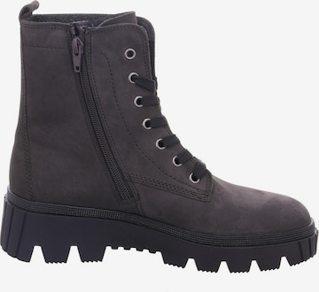 GABOR Lace-Up Ankle Boots in Grey