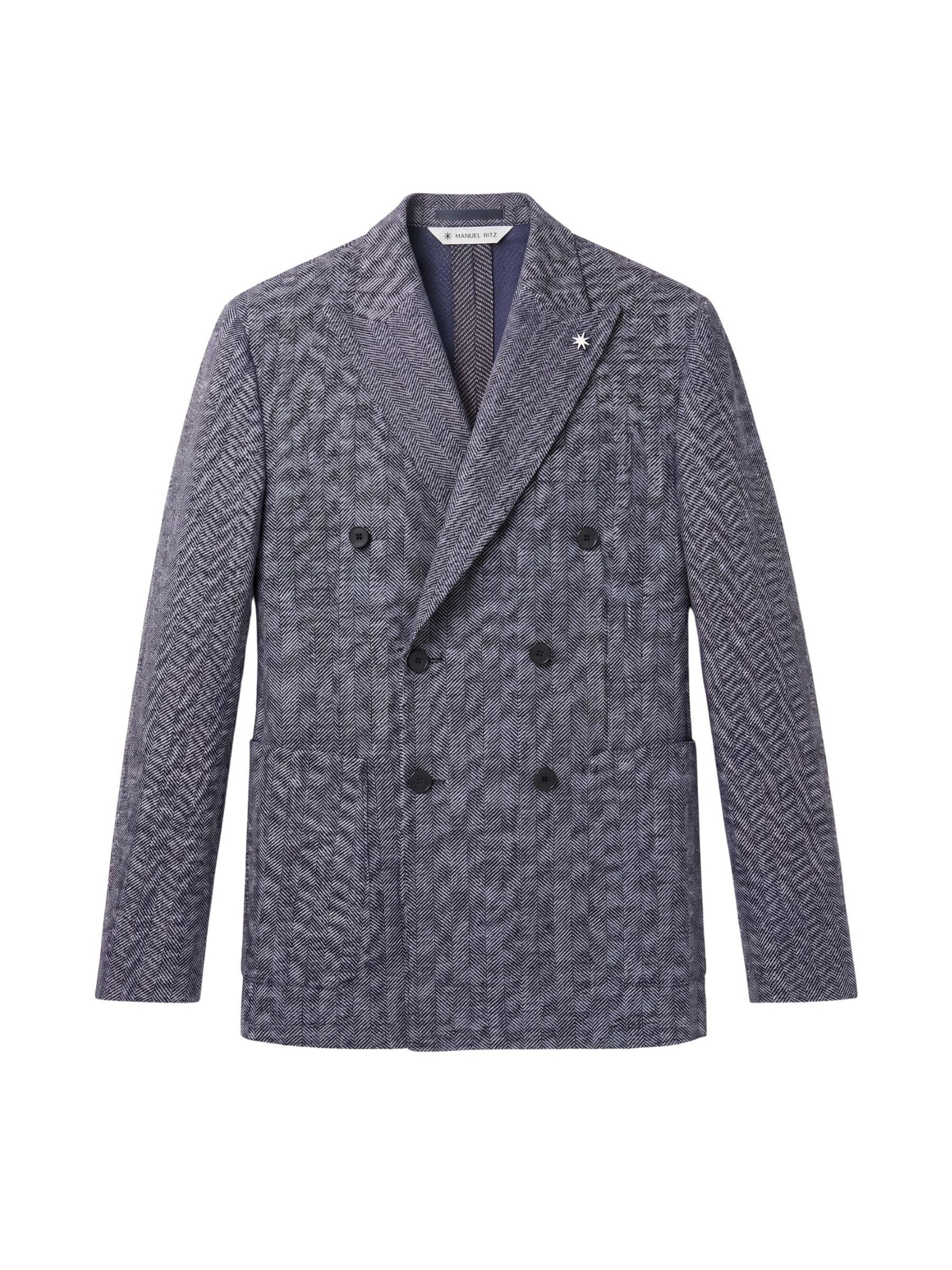 Manuel Ritz Regular fit Blazer 'GIACCA' in Blue: front