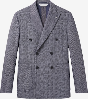 Coupe regular Veste de costume 'GIACCA' Manuel Ritz en bleu : devant