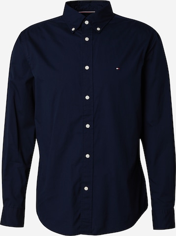 Chemise 'Flex' TOMMY HILFIGER en bleu : devant