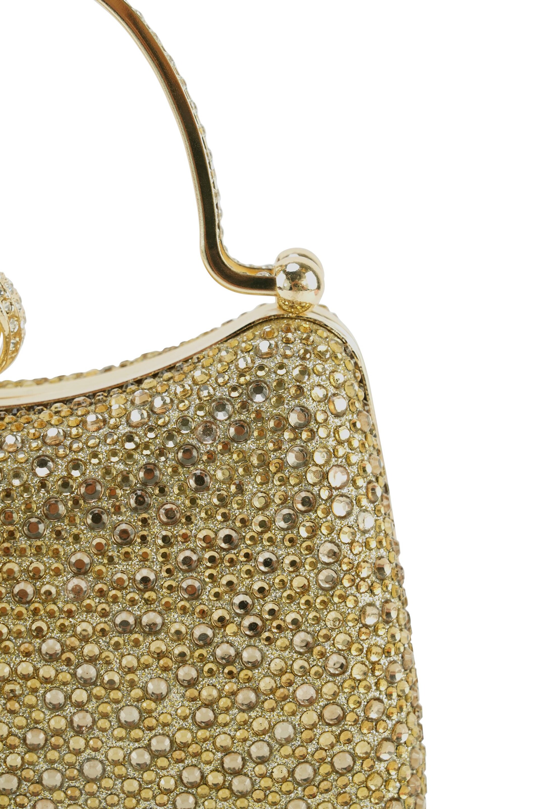 HARPA Clutch 'ORALEI' in Gold