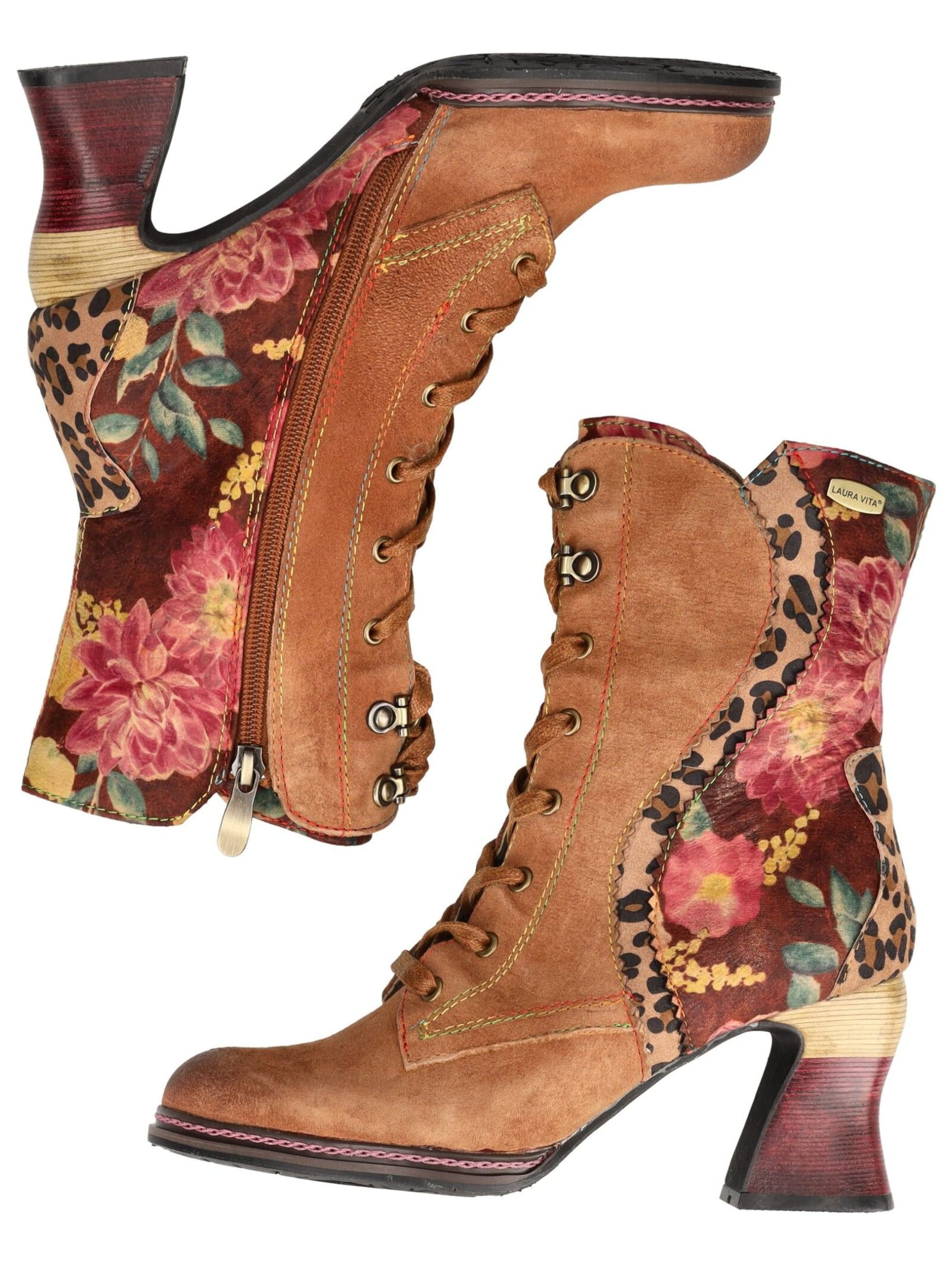 Laura Vita Stiefelette in Braun