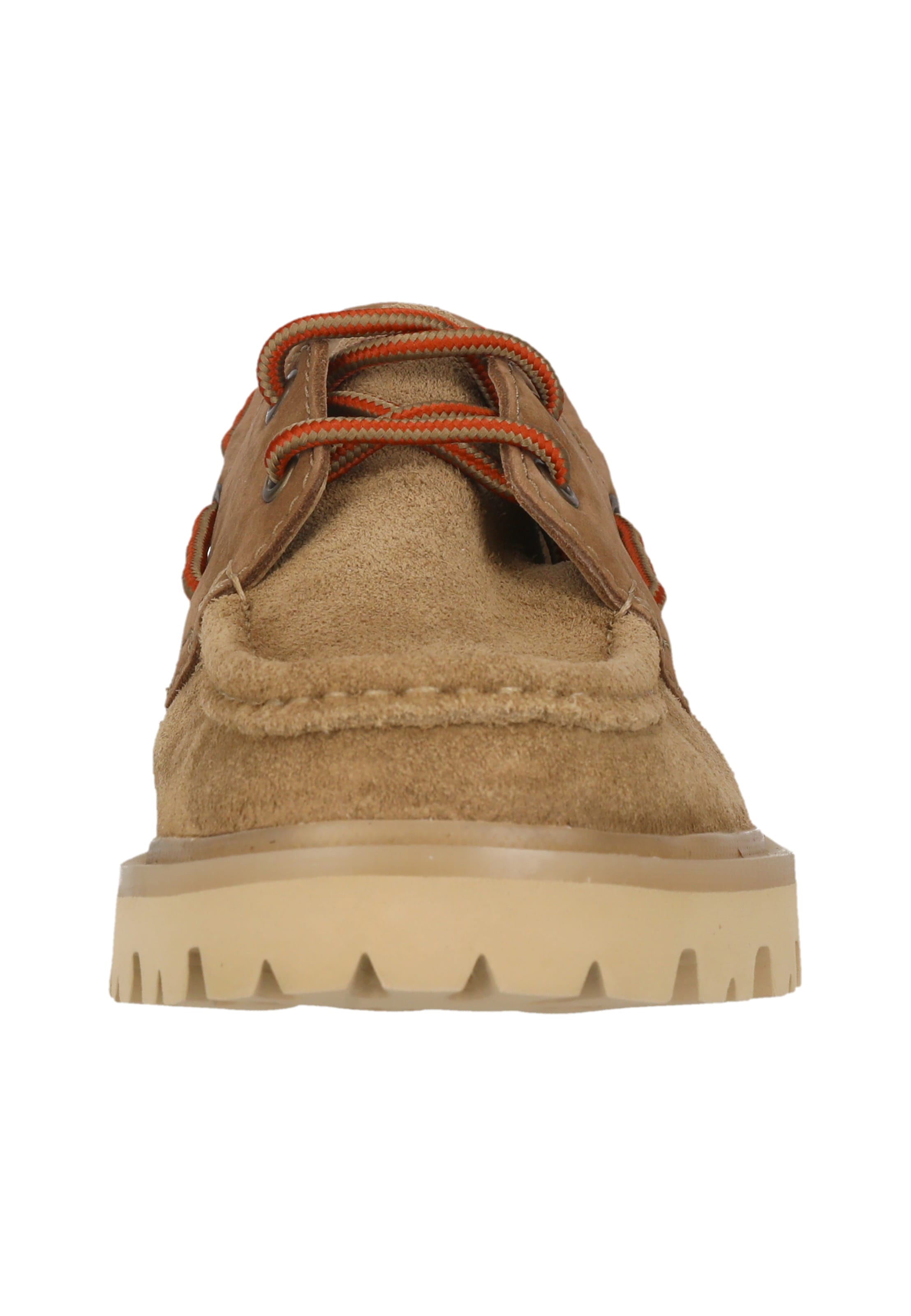 CLARKS Schnürschuhe 'Cleyhill Boat' in Braun