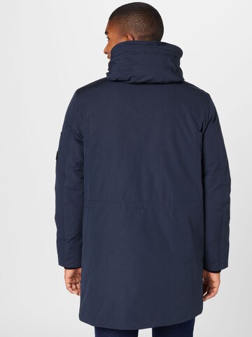 TOM TAILOR DENIM Prechodná parka - Modrá