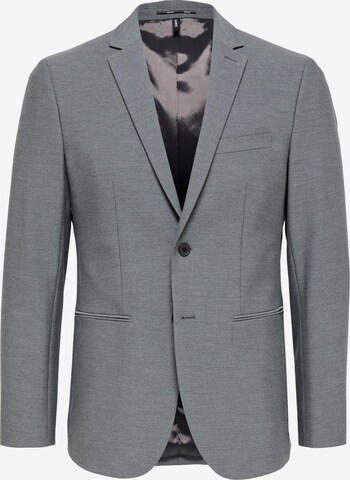 SELECTED HOMME Slim fit Suit Jacket 'Josh' in Grey: front