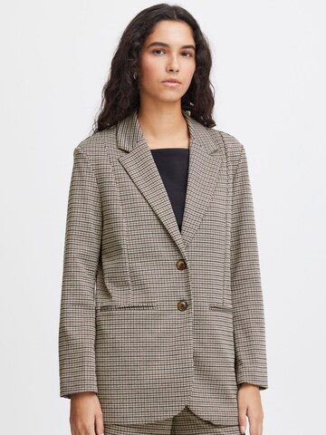 ICHI Blazer ' KATE ' in Beige: Vorderseite