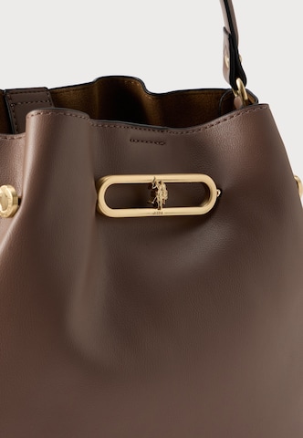 U.S. POLO ASSN. - Shopper 'AYTOUNHILL' en marrón: frente